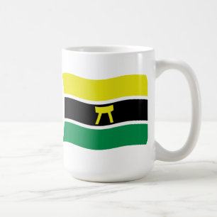 De Café Caneca da Bandeira do Povo Ashanti
