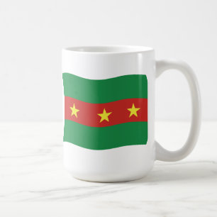 De Café Caneca da Bandeira do Povo Ewe