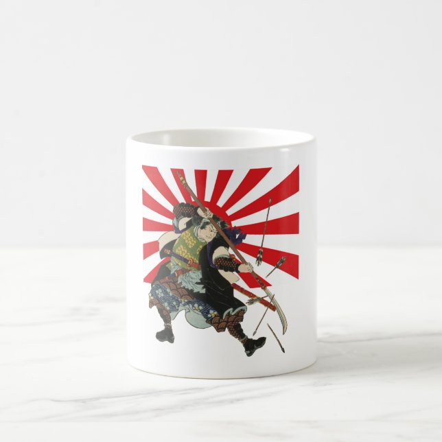 De Café Caneca da bandeira do samurai (Centro)