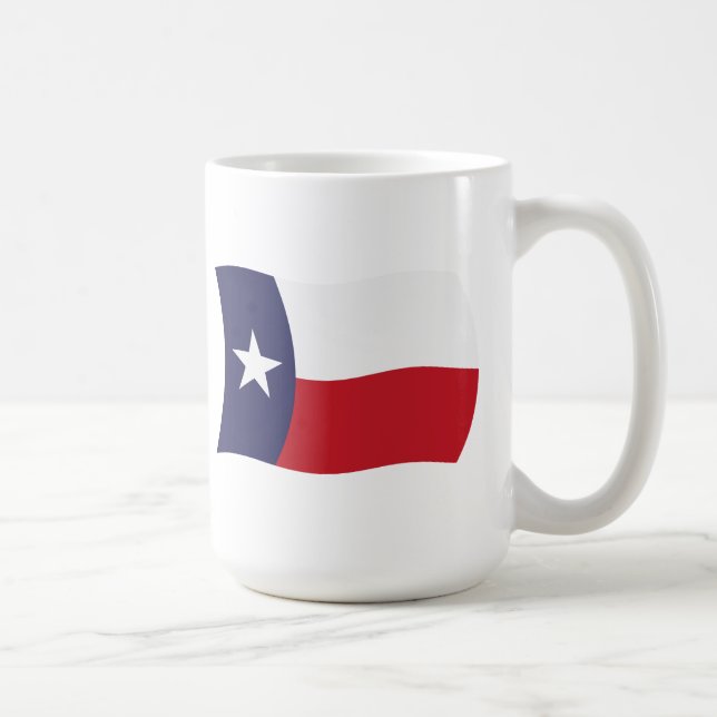 De Café Caneca da Bandeira do Texas (Direita)