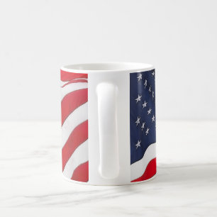 De Café Caneca da Bandeira dos EUA