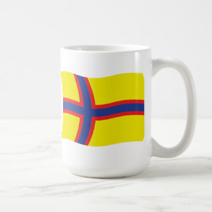 De Café Caneca da Bandeira dos Finlandeses da Ingria