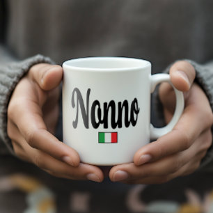 De Café Caneca da Bandeira Italiana Nonno - Avô