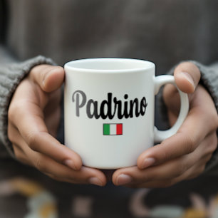 De Café Caneca da Bandeira Italiana Padrino - Presente par