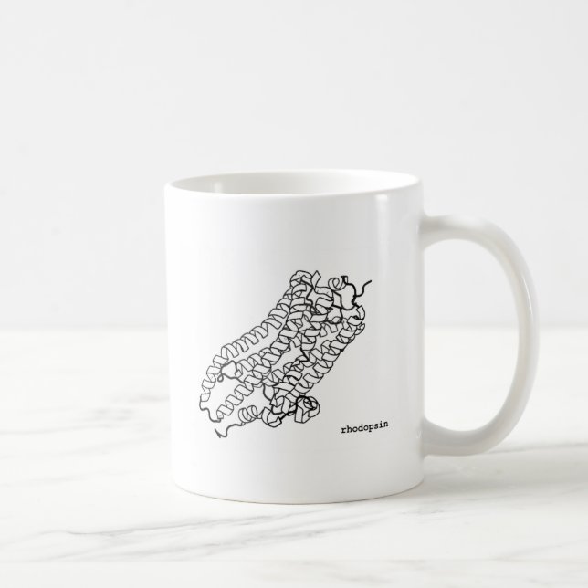 De Café Caneca da bioquímica da estrutura da proteína (Direita)