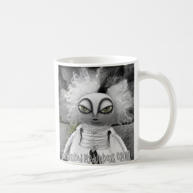 De Café Caneca da boneca do fantasma do Dia das Bruxas (Direita)