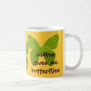 De Café Caneca da borboleta