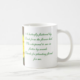 De Café Caneca da borboleta