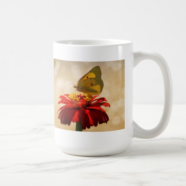 De Café Caneca da borboleta (Direita)