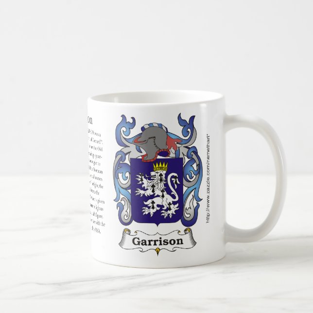 De Café Caneca da brasão da família da guarnição (Direita)