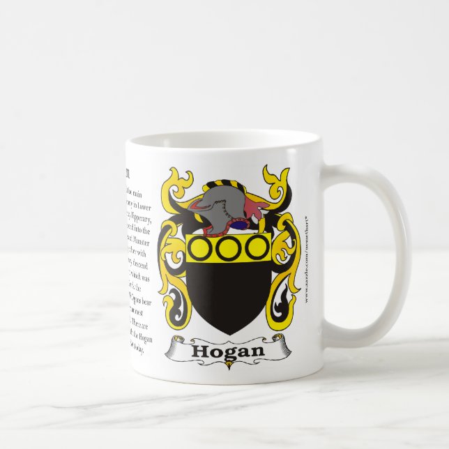 De Café Caneca da brasão da família do Hogan (Direita)