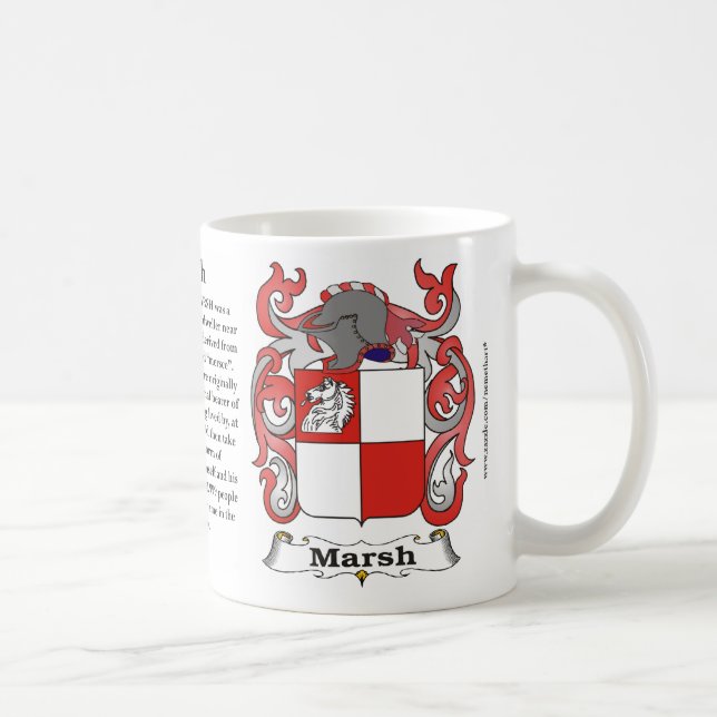 De Café Caneca da brasão da família do pântano (Direita)