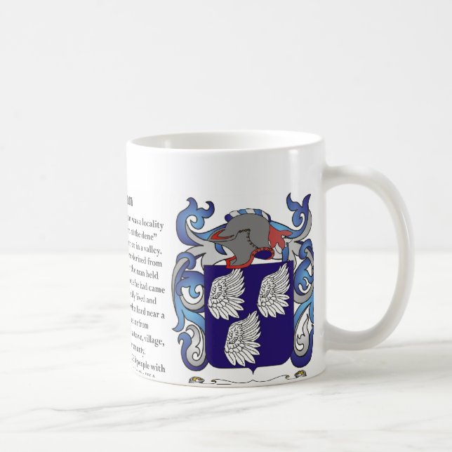 De Café Caneca da brasão do decano Família (Direita)
