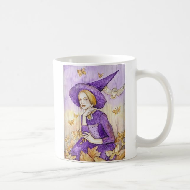De Café Caneca da bruxa do outono (Direita)