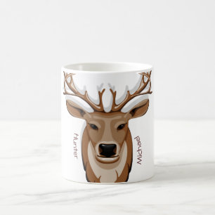 De Café Caneca da caça do caçador dos cervos dos animais