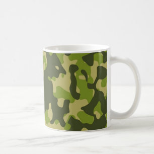 De Café Caneca da camuflagem