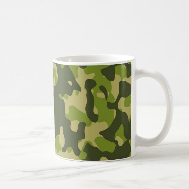De Café Caneca da camuflagem (Direita)