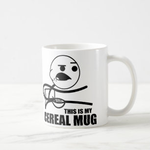 De Café Caneca da cara do cereal