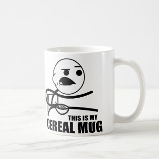 De Café Caneca da cara do cereal
