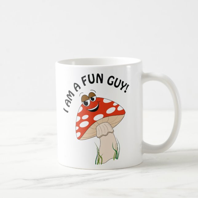 De Café Caneca da cara do divertimento (Direita)