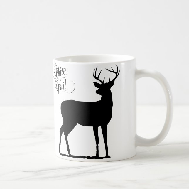 De Café caneca da cauda branca (Direita)