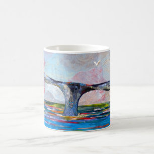De Café Caneca da cauda da baleia