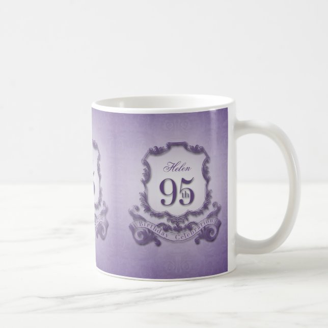De Café Caneca da celebração do aniversário do quadro do (Direita)