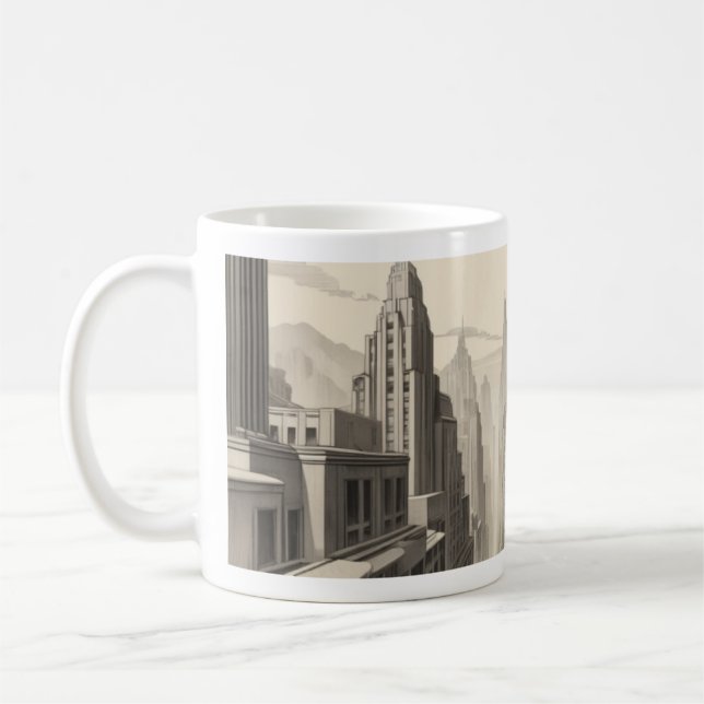 De Café caneca da cidade (Esquerda)