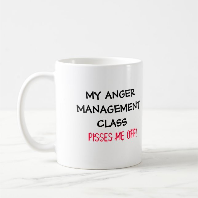 De Café Caneca da classe da gestão da raiva (Esquerda)