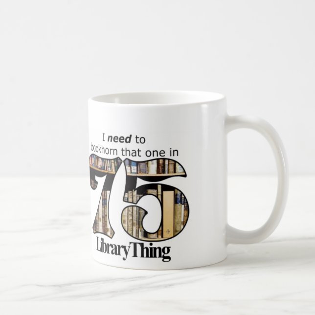 De Café caneca da coisa da biblioteca 75ers (Direita)