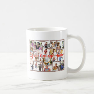 De Café Caneca da colagem