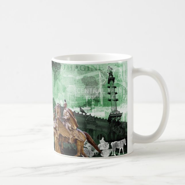 De Café Caneca da colagem do Central Park (Direita)