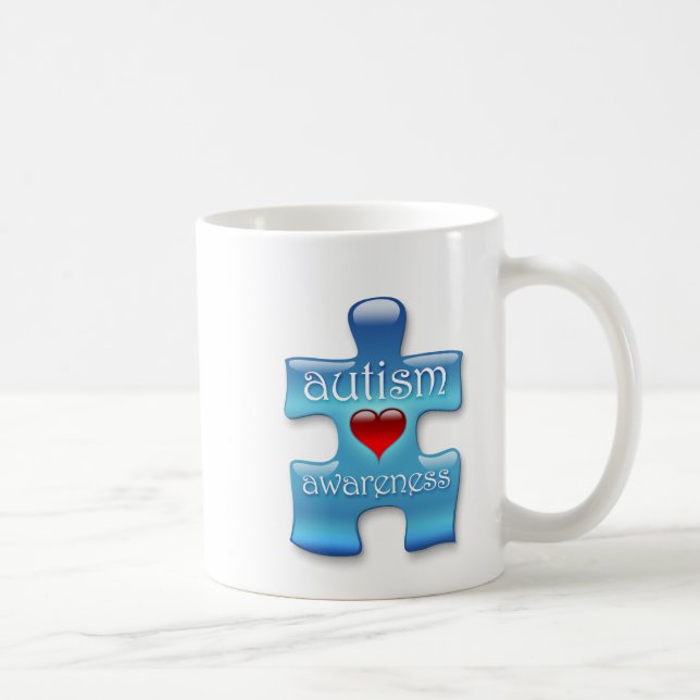 De Café Caneca da consciência do autismo (b) (Direita)