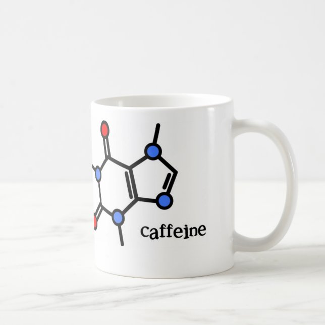 De Café caneca da cor da cafeína (Direita)
