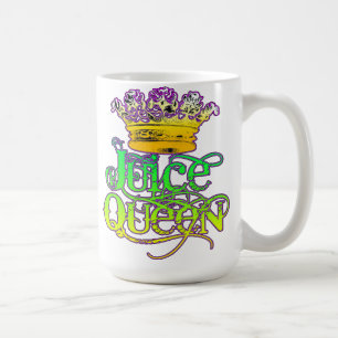De Café Caneca da coroa da rainha do suco