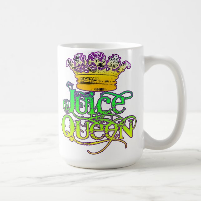 De Café Caneca da coroa da rainha do suco (Direita)