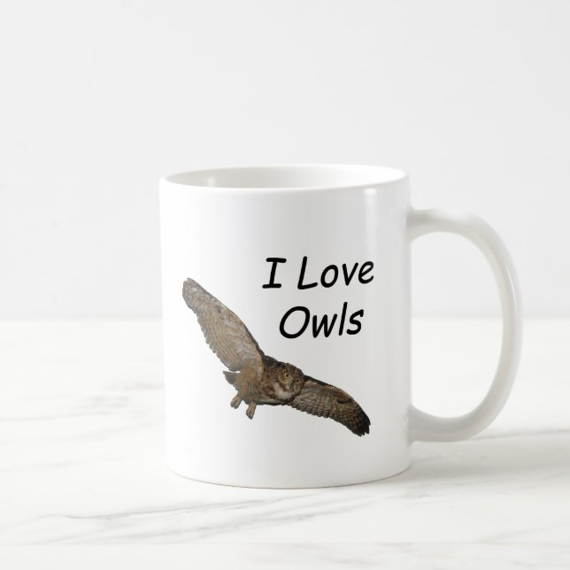 De Café Caneca da coruja (Direita)