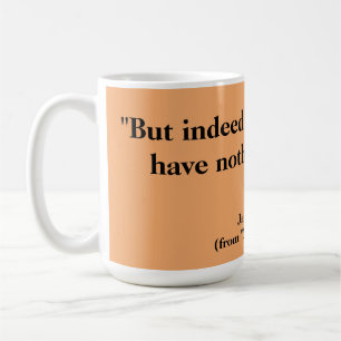 De Café Caneca da cotação do chá - Jane Austen