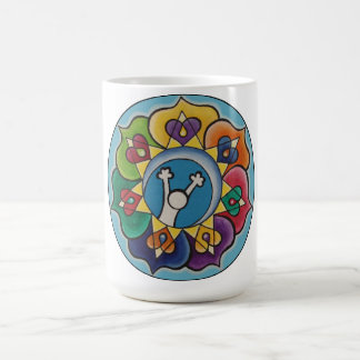 De Café Caneca da criança do arco-íris