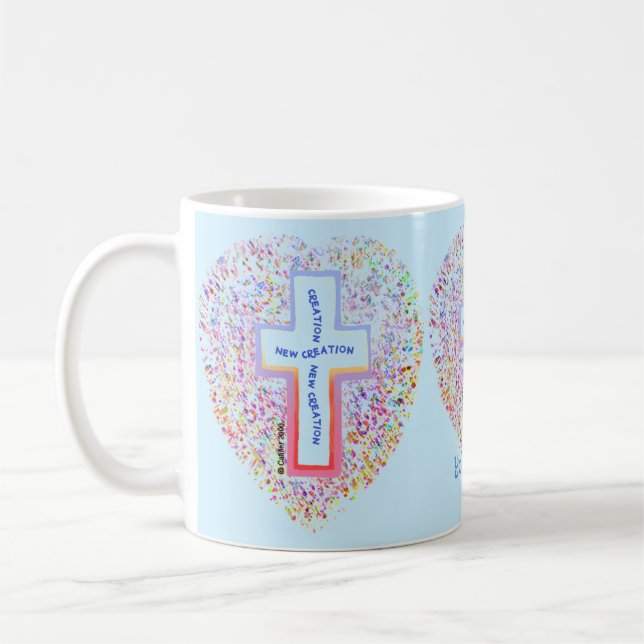 De Café Caneca da Cruz Cristã Nova Criação (Esquerda)