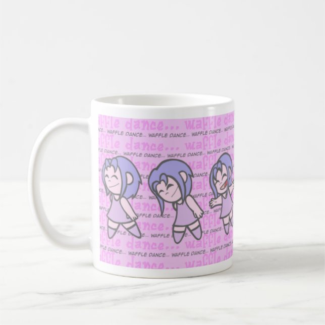 De Café Caneca da dança do Waffle (Esquerda)