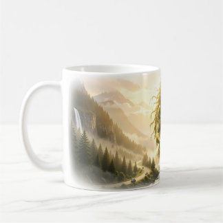 De Café Caneca da Deusa da Água Iluminada pelo Sol do Vale