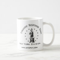 Caneca da equipe da resposta da tirania