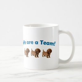 De Café Caneca da equipe do Dachshund