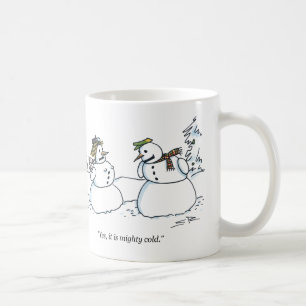De Café Caneca da esquerda poderosa e fria