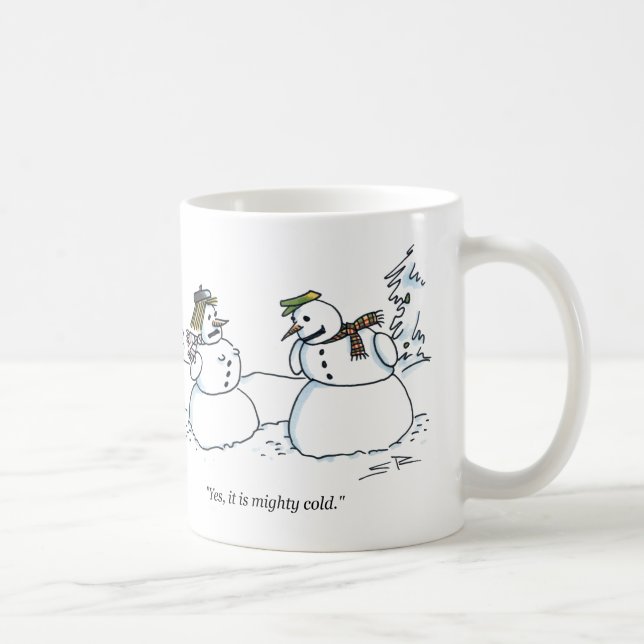 De Café Caneca da esquerda poderosa e fria (Direita)