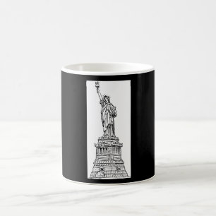 De Café Caneca da Estátua da Liberdade Nova York