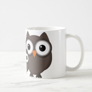 De Café Caneca da família da coruja