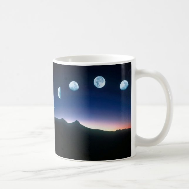 DE CAFÉ CANECA DA FASE DA LUA (Direita)