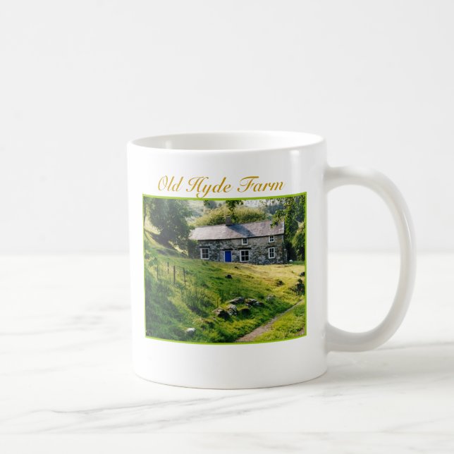De Café Caneca da fazenda 11 onças (Direita)